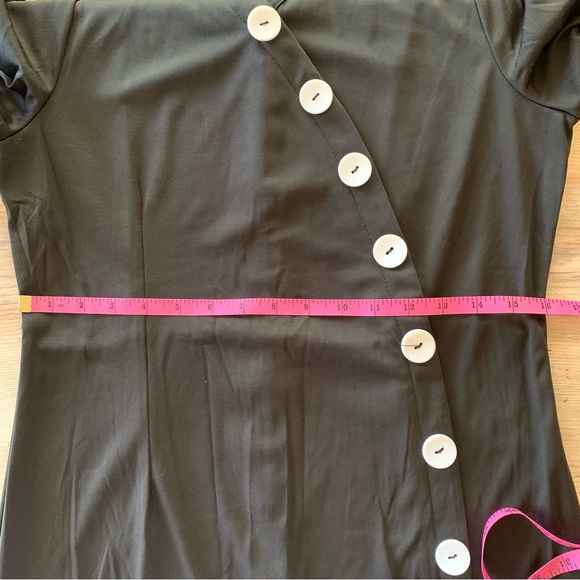 NWT Fancyqube Long Black Gothic Dress - Picture 11 of 12